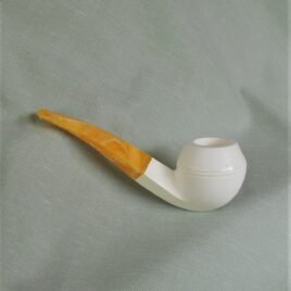 Andreas Bauer Meerschaum Pipe; Bent Rhodesian<br>54-AB001<br>SOLD