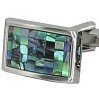 Cuff links; Blue Shell  94-JBCL151