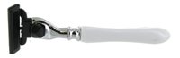 Mach 3 White Razor Razor  Pointed handle  94-JBSHV12  Out of stock