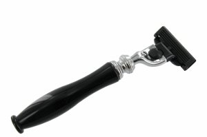 Mach 3 Black Razor,   Curved handle easy grip   94-JBSHV130