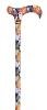 Walking Stick 4848A Adjustable, Derby Handle, Cats Design folding crutch   95-CC4848A