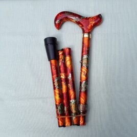 Walking Stick 5003N Adjustable, Festival Floral folding crutch   95-CC5003N  OUT OF STOCK