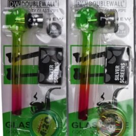 Metal/Glass Pipe Set, with plastic grinder and screens;   75-JMR7217