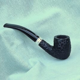 Savinelli, Trevi Black Rustic, with decorative aluminium band.  6mm option.  Normal Price R2800.00, Special Price R2100.00  54-SavTrevi